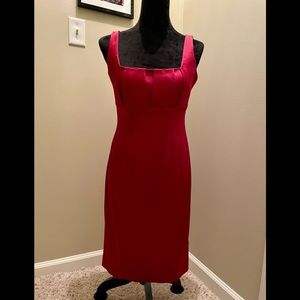 Calvin Klein Silk Size 4 Dress - below the knee length.